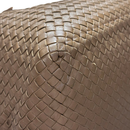 Used BOTTEGA VENETA BRICK TOTE Duffel Bag Brown