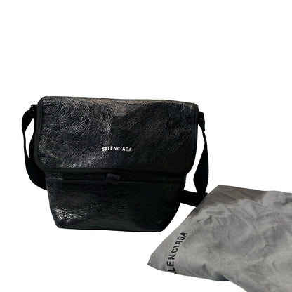 Used BALENCIAGA Shoulder Shoulder Bag Black