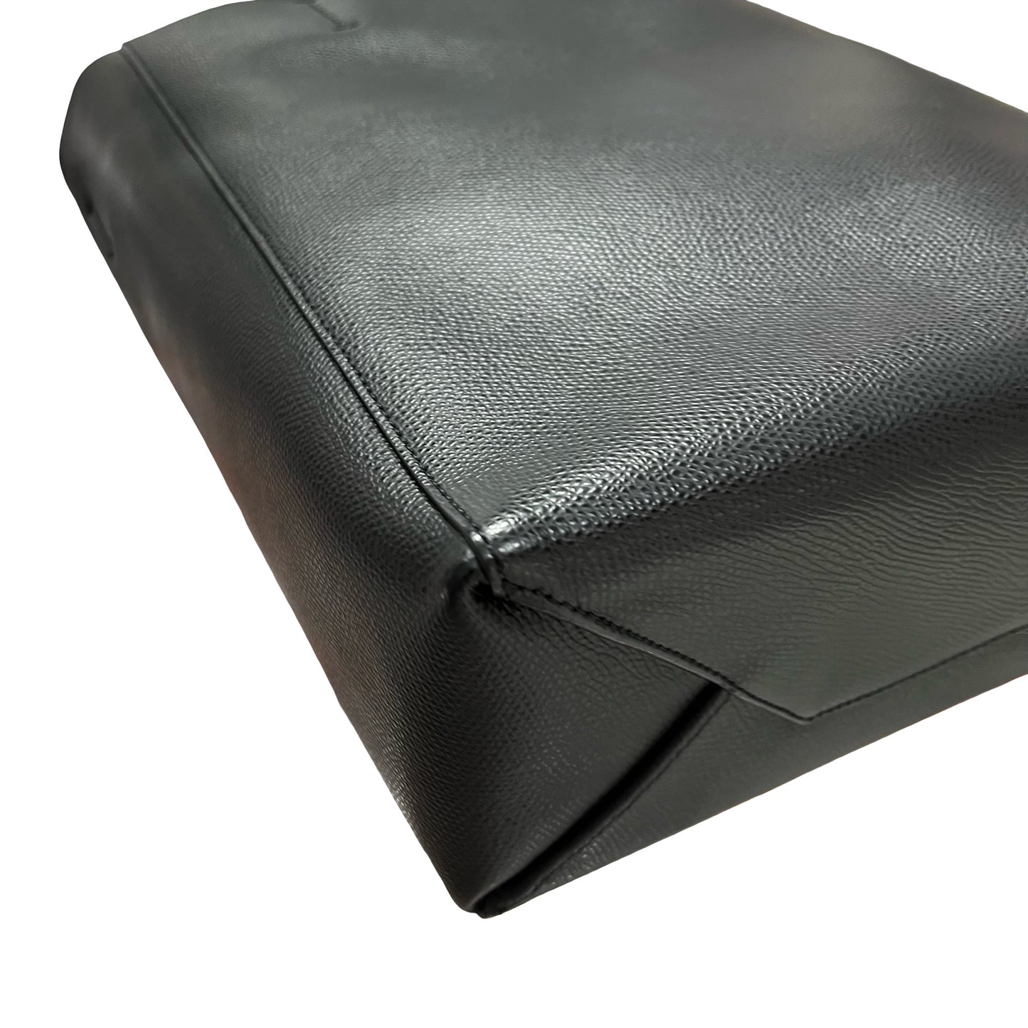 Used CÉLINE Calfskin Leather Small Cabas Cross Body Bag