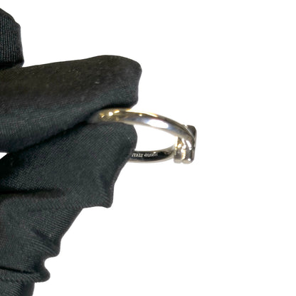Used TIFFANY & CO. White Gold T 1 Ring Men Ring Silver