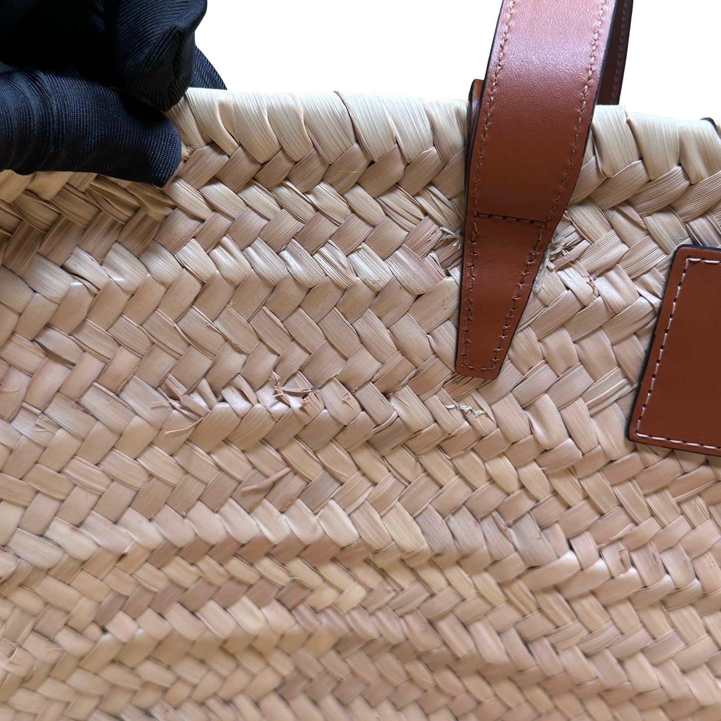 Used CÉLINE 竹編 Tote Bag Beige