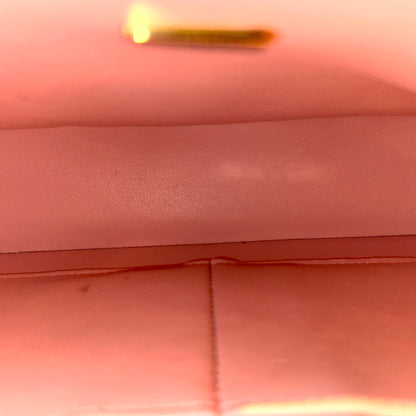 Used Chanel CF 25 Chain Shoulder Bag Light Pink GHW