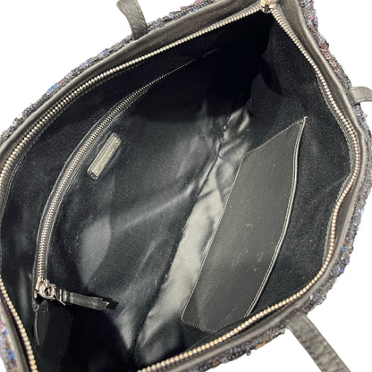 Used MIU MIU sequin bag Tote Bag Black PHW