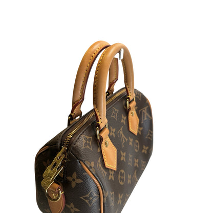 Used LOUIS VUITTON Monogram Canvas Speedy 25 Bandoulière Handbag Brown