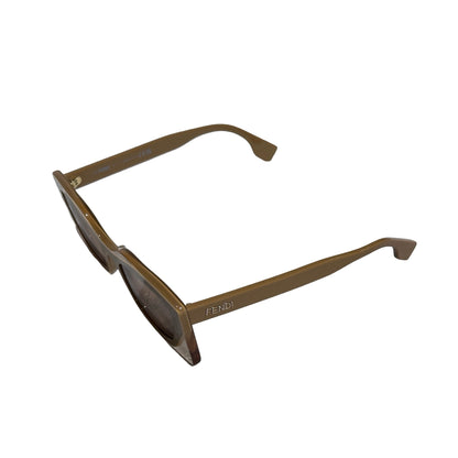 Used FENDI Sunglasses SUNGLASSES Brown