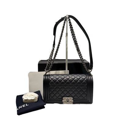 Chanel Boy 25cm Two Way Shoulder Bag