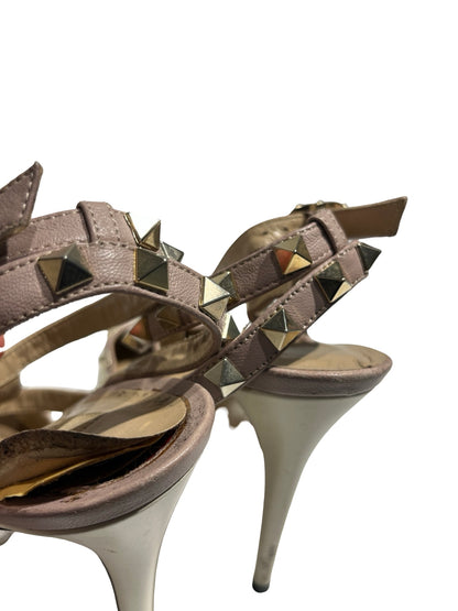 Used VALENTINO Heels Shoes Beige