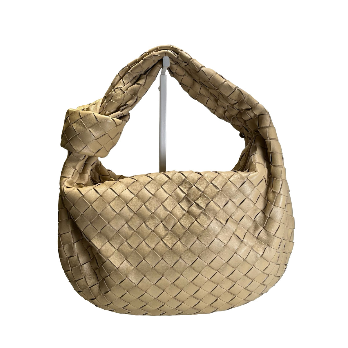 Used BOTTEGA VENETA Handbag Beige ghw