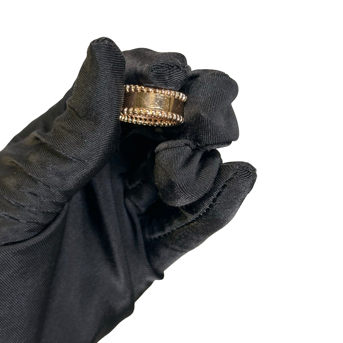 Used VAN CLEEF & ARPELS AU750 Perlee Ring Rose gold
