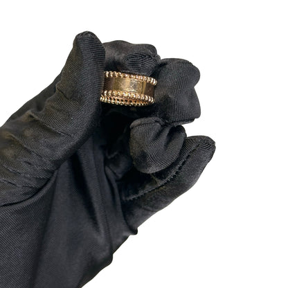 Used VAN CLEEF & ARPELS AU750 Perlee Ring Rose gold