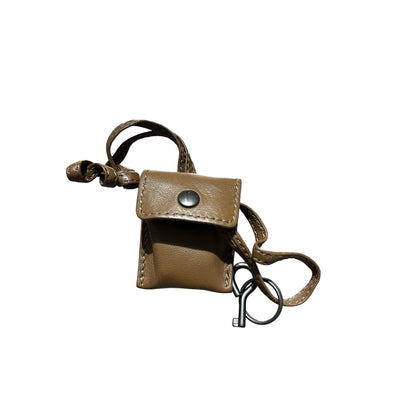 Used BOTTEGA VENETA BRICK TOTE Duffel Bag Brown