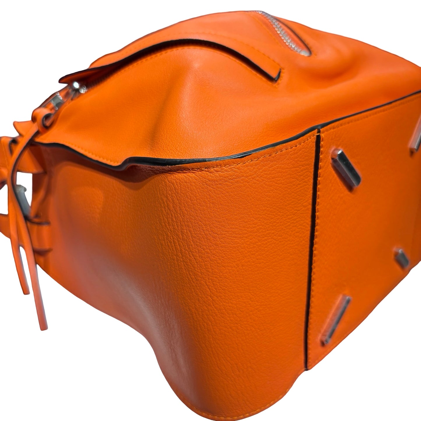 Used LOEWE Hammock small Crossbody Bag Orange