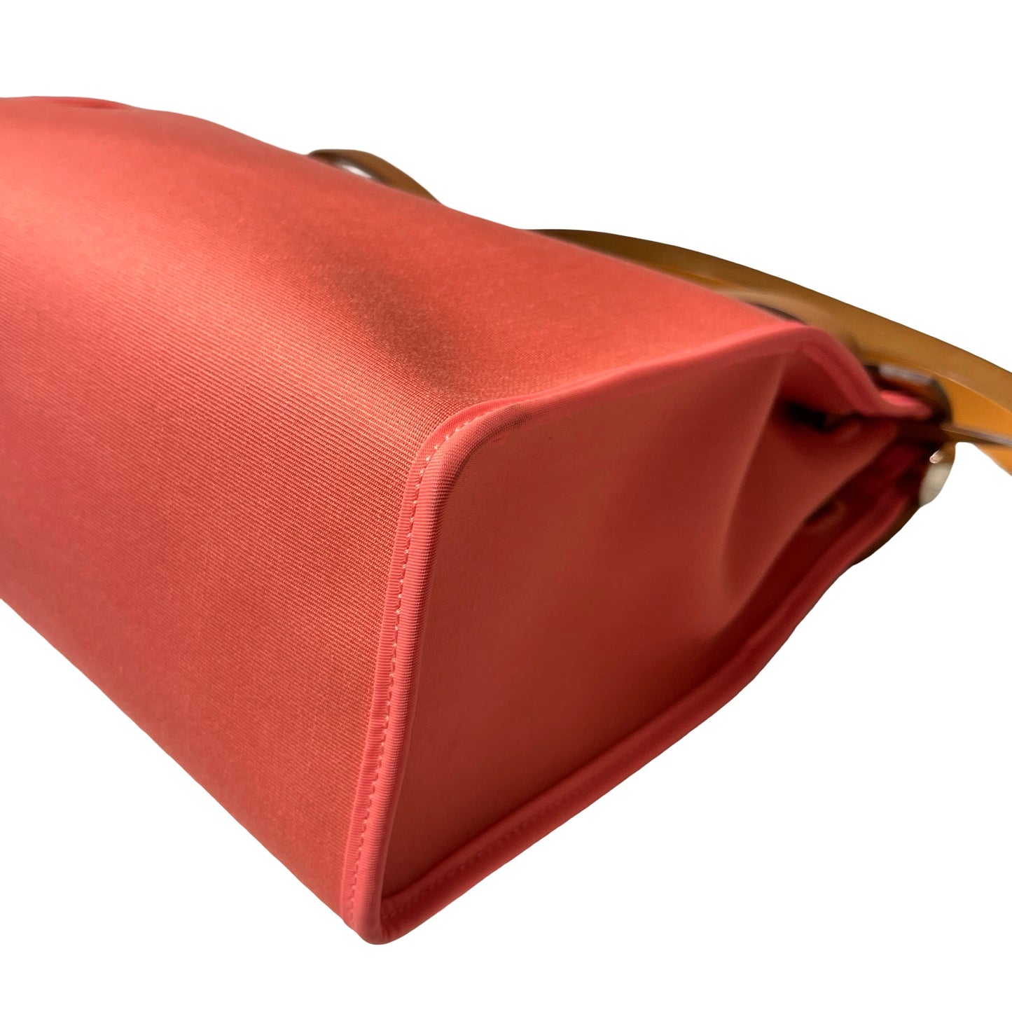 Used HERMÈS Herbag 31 Cross Body Bag Pink Brown PHW