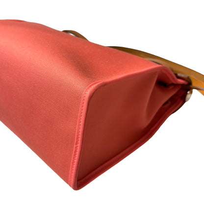 Used HERMÈS Herbag 31 Cross Body Bag Pink Brown PHW