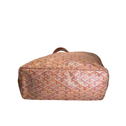 Used GOYARD Goyardine Saint Louis Tote Bag Pink