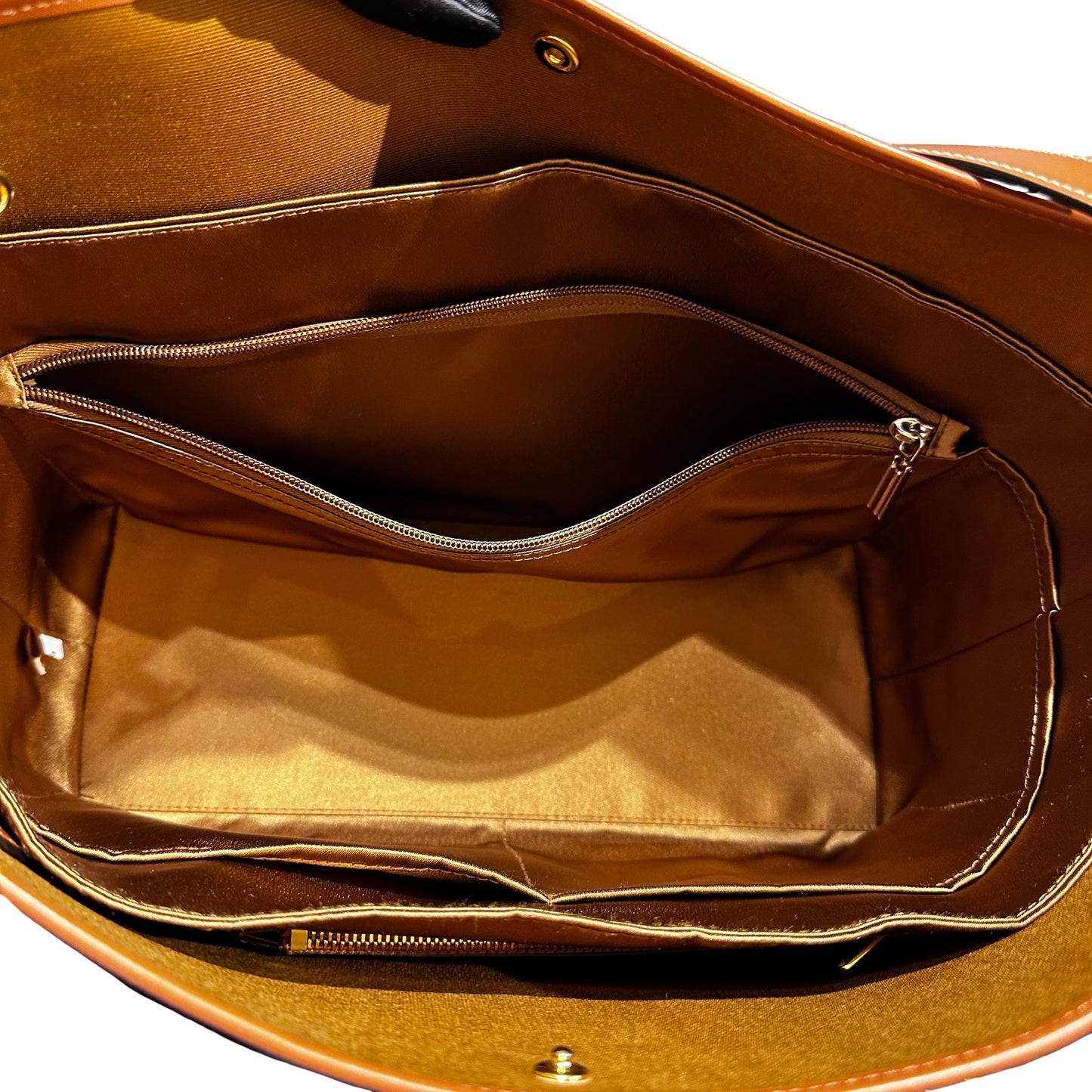 Used CÉLINE Tote Brown GHW Tote Bag Brown