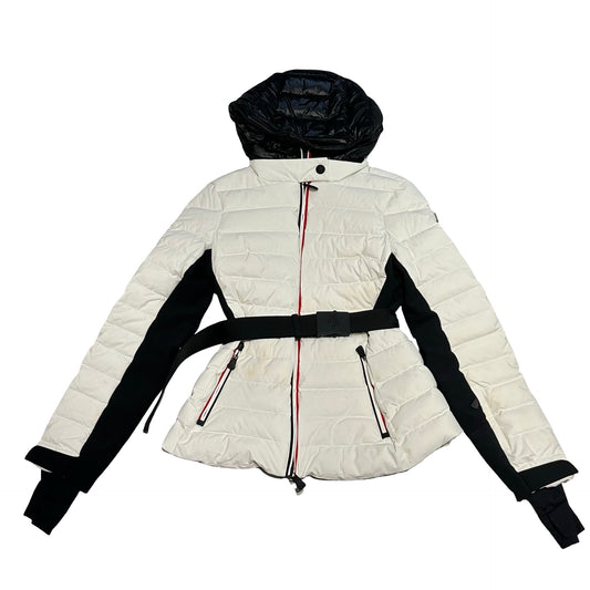 Used MONCLER Grenoble Bruche Down Jacket White