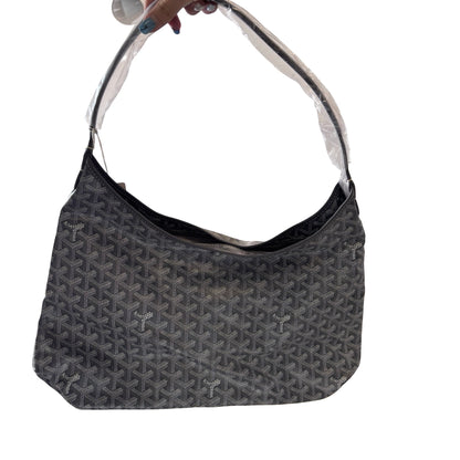 GOYARD Goyardine Bohème Hobo Hobo Bag Grey