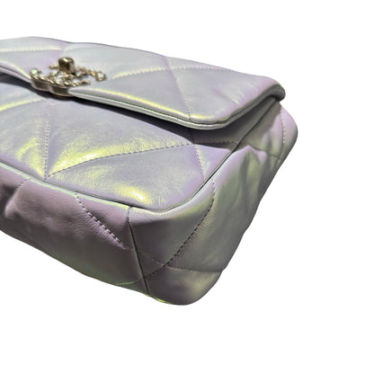 Used CHANEL 19 Small Shoulder Bag Symphony PHW