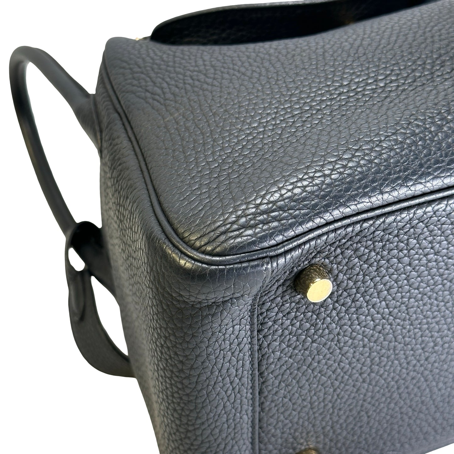Used HERMES Tc Lindy 26 Shoulder Bag Black Ghw