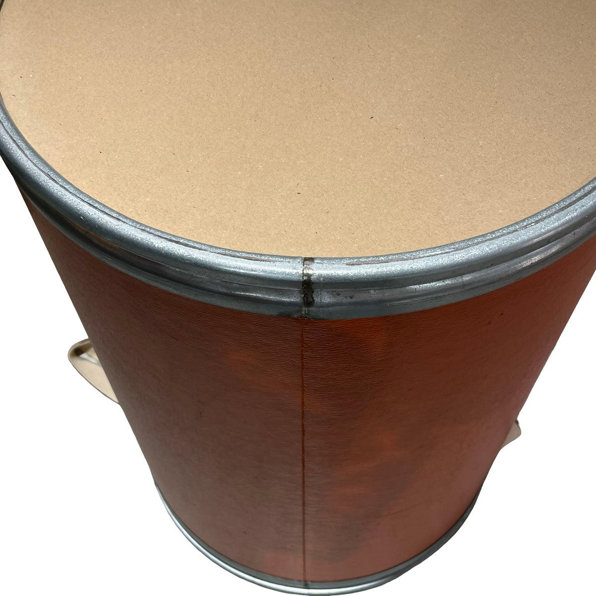 HERMES Solid Storage Bin Accessories Orange Silver