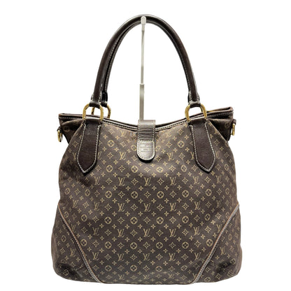 Used Louis Vuitton Canvas Vintage Hand Bag Hobo Bag Brown GHW