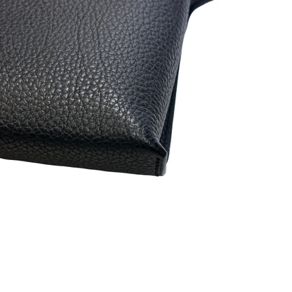 Used HERMES Togo Evelyne Crossbody Bag Black PHW