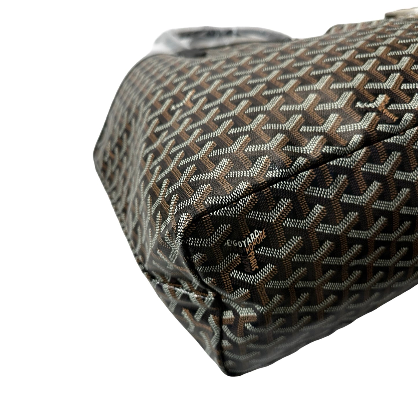 New GOYARD Tote PM Shoulder Bag Black PHW