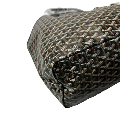 New GOYARD Tote PM Shoulder Bag Black PHW