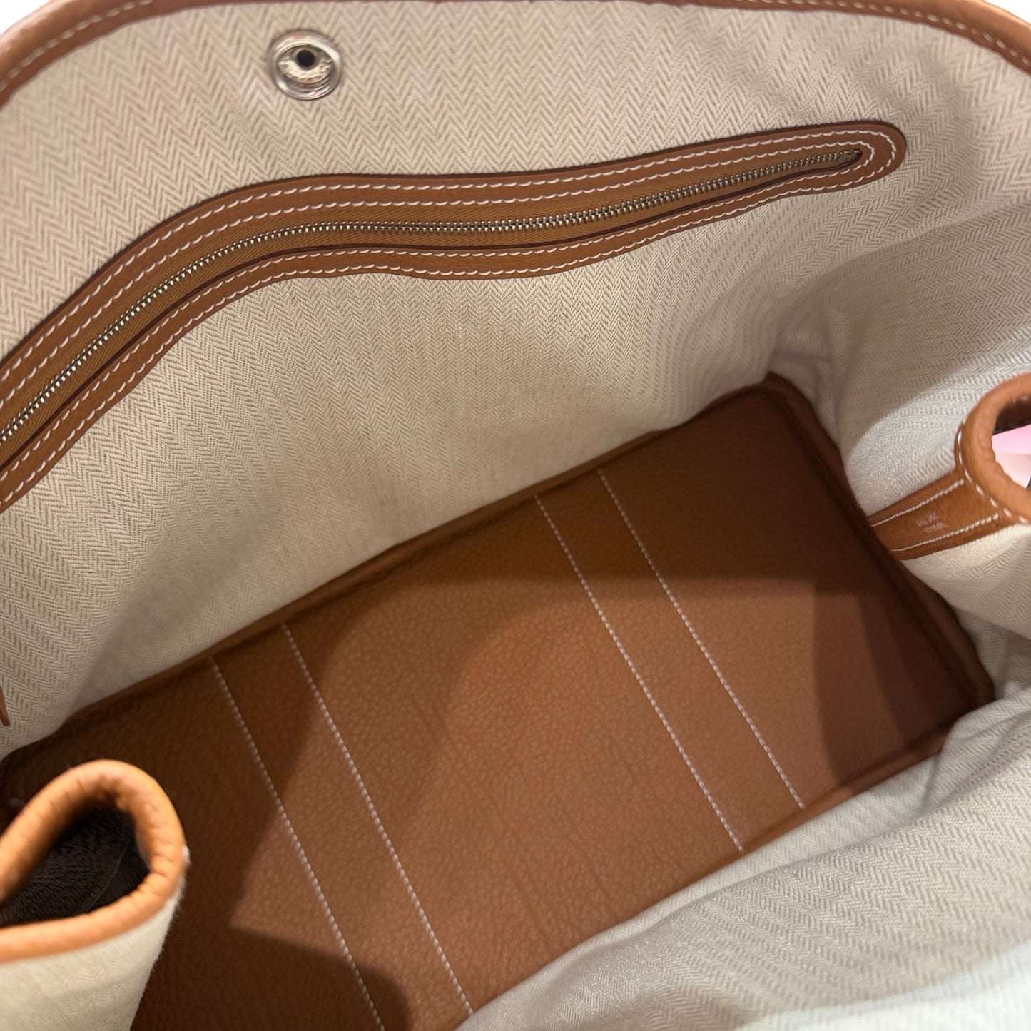 Used HERMÈS TC GP36 Handbag Gold (37) PHW