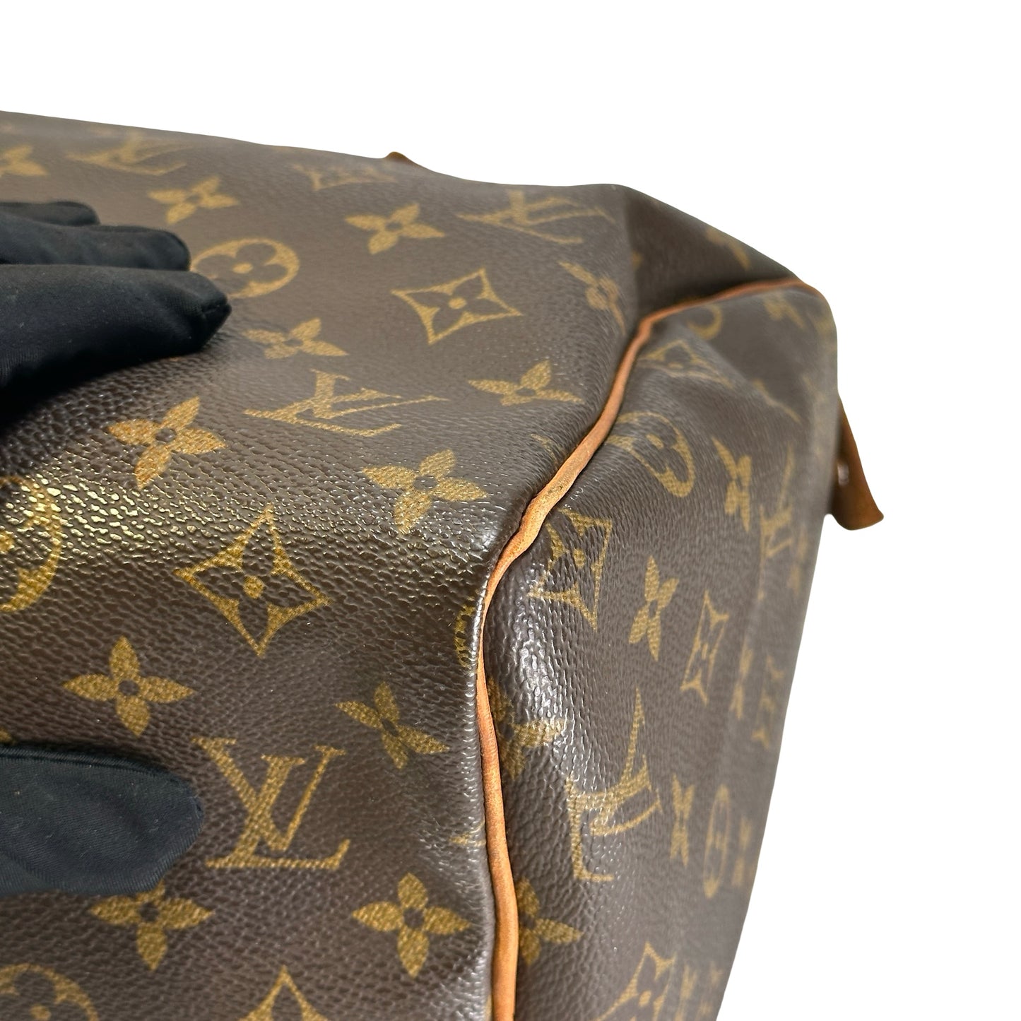 Used LOUIS VUITTON Monogram Canvas Speedy Handbag Brown