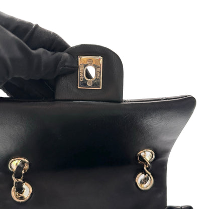 Used CHANEL Lambskin Leather Backpack