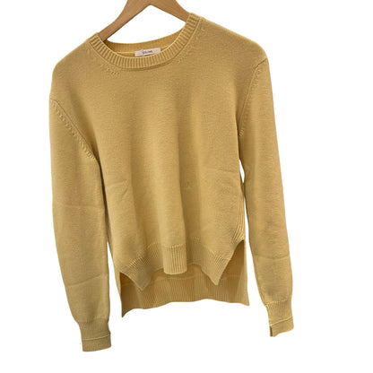 Used CÉLINE Cashmere Sweater Clothes Yellow
