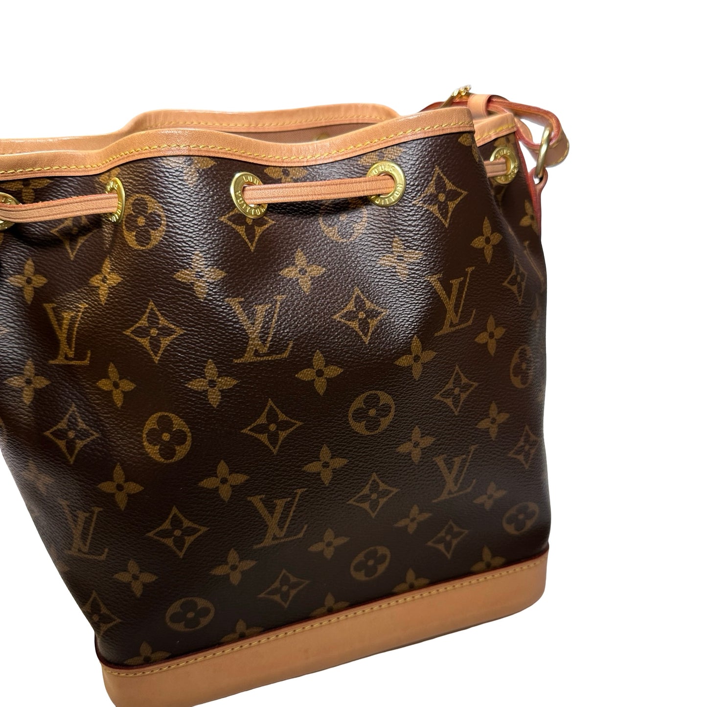 Used LOUIS VUITTON Monogram Neonoe Chain Shoulder Bag Brown GHW