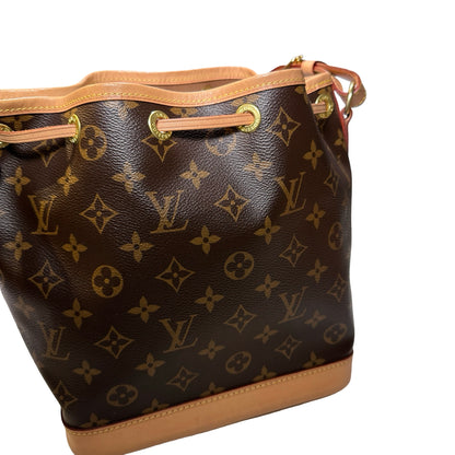Used LOUIS VUITTON Monogram Neonoe Chain Shoulder Bag Brown GHW