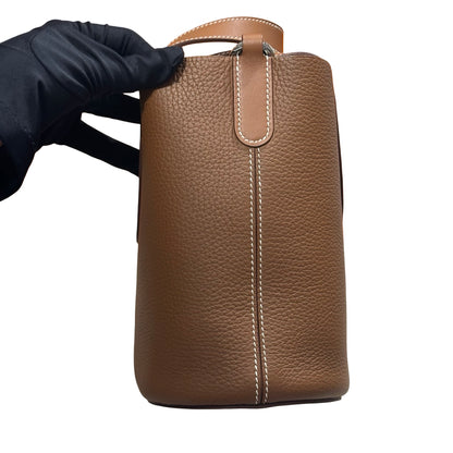 Used HERMÈS In The Loop Handbag Gold PHW