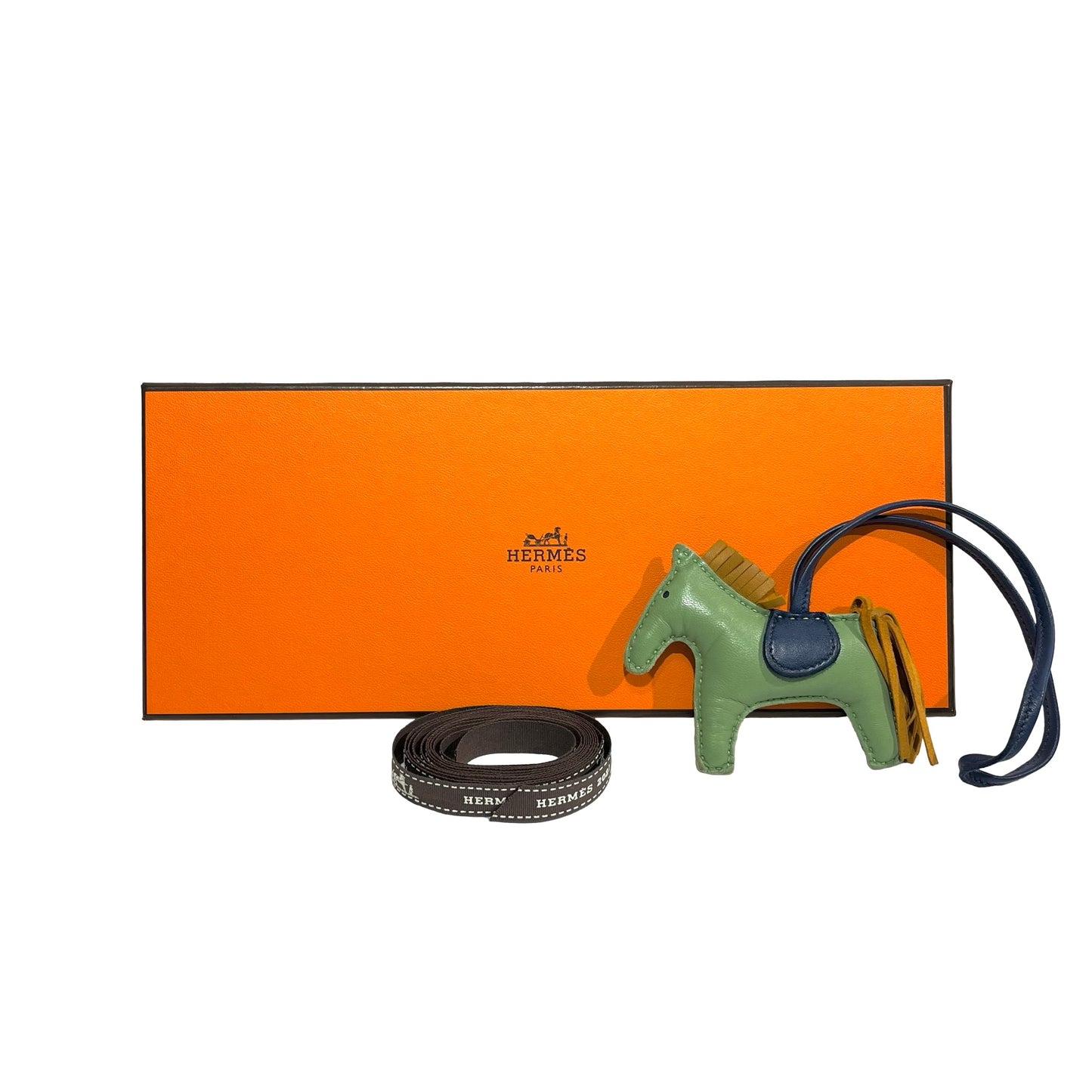 Used HERMES Rodeo Accessories Green