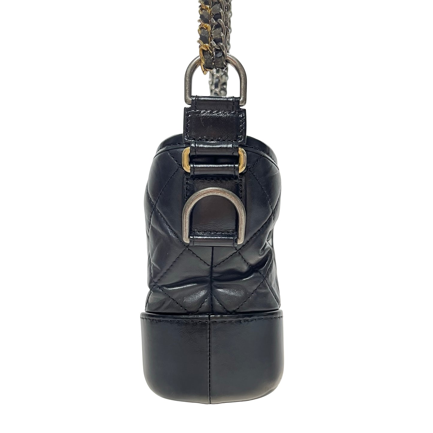 Used CHANEL Gabrielle Chain Shoulder Bag Black