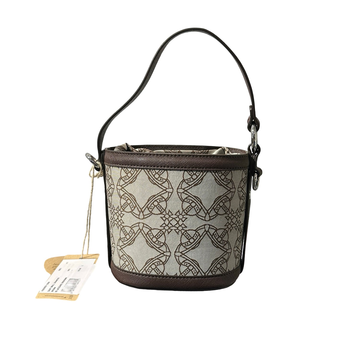 Used VIVIENNE WESTWOOD Betty Small Bucket Bucket Bag Brown PHW