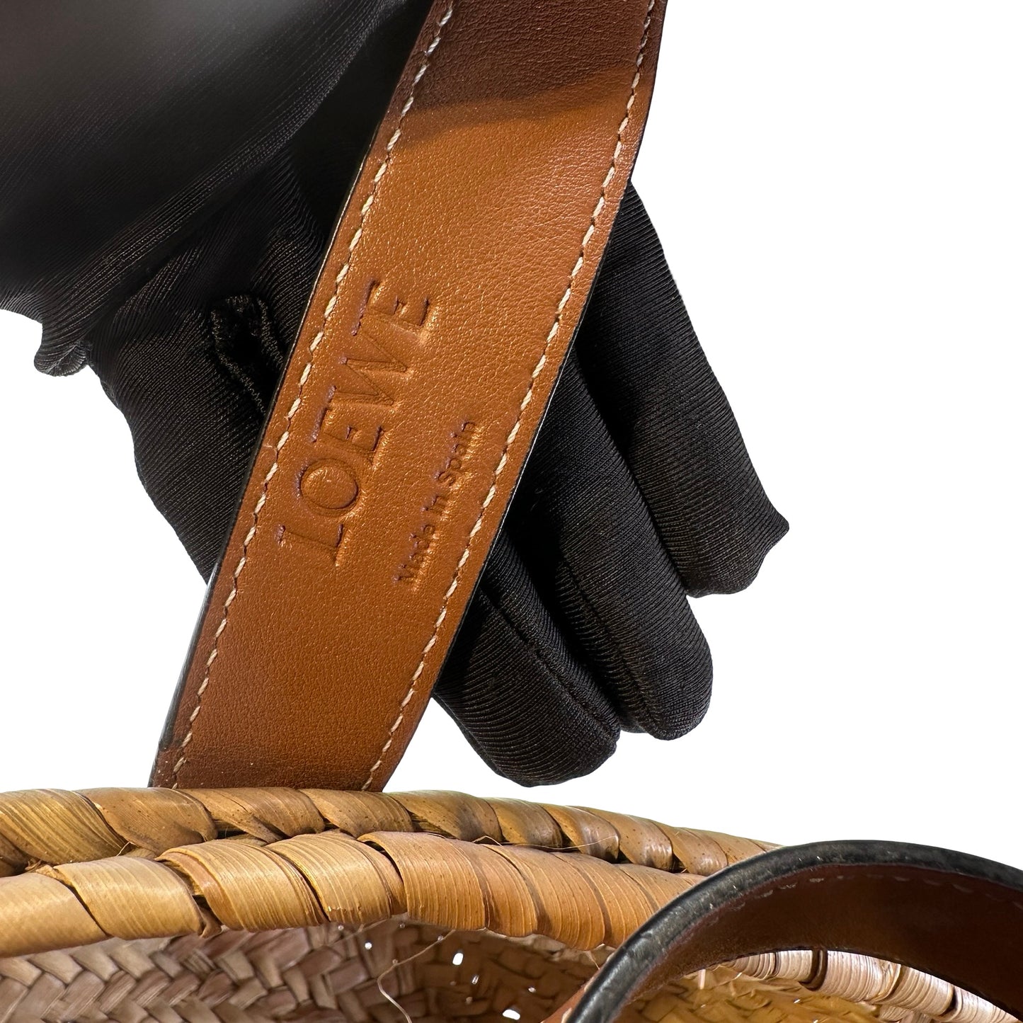 Used LOEWE Hammock Shoulder Bag Shoulder Bag Brown GHW