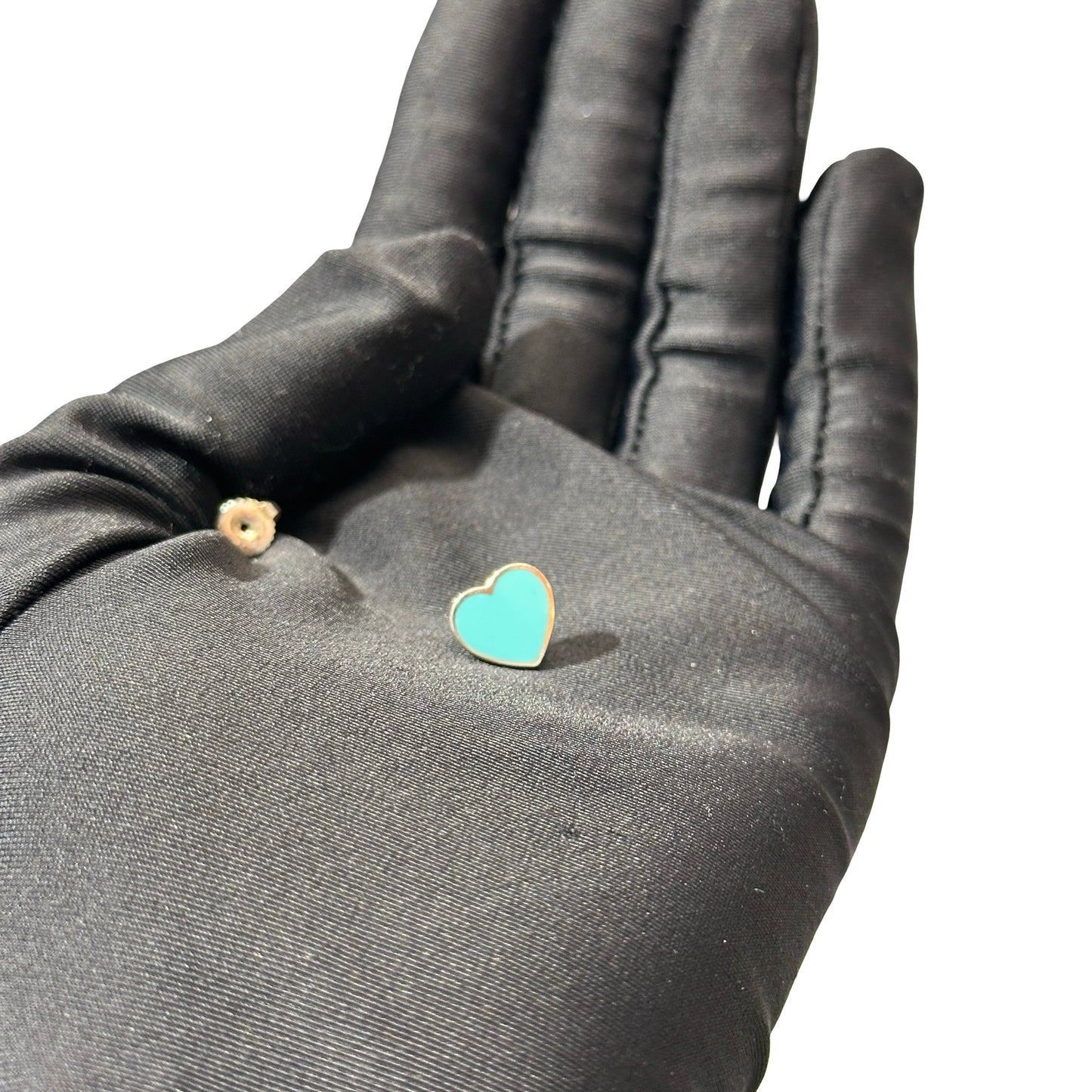 Used TIFFANY & CO. Earrings Silver Tiffany blue