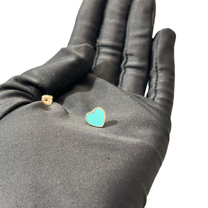 Used TIFFANY & CO. Earrings Silver Tiffany blue