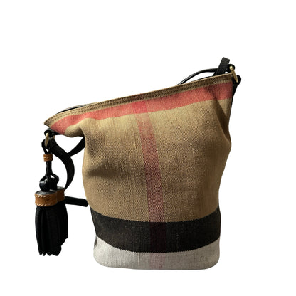 Used BURBERRY Cross body Cross Body Bag Beige GHW