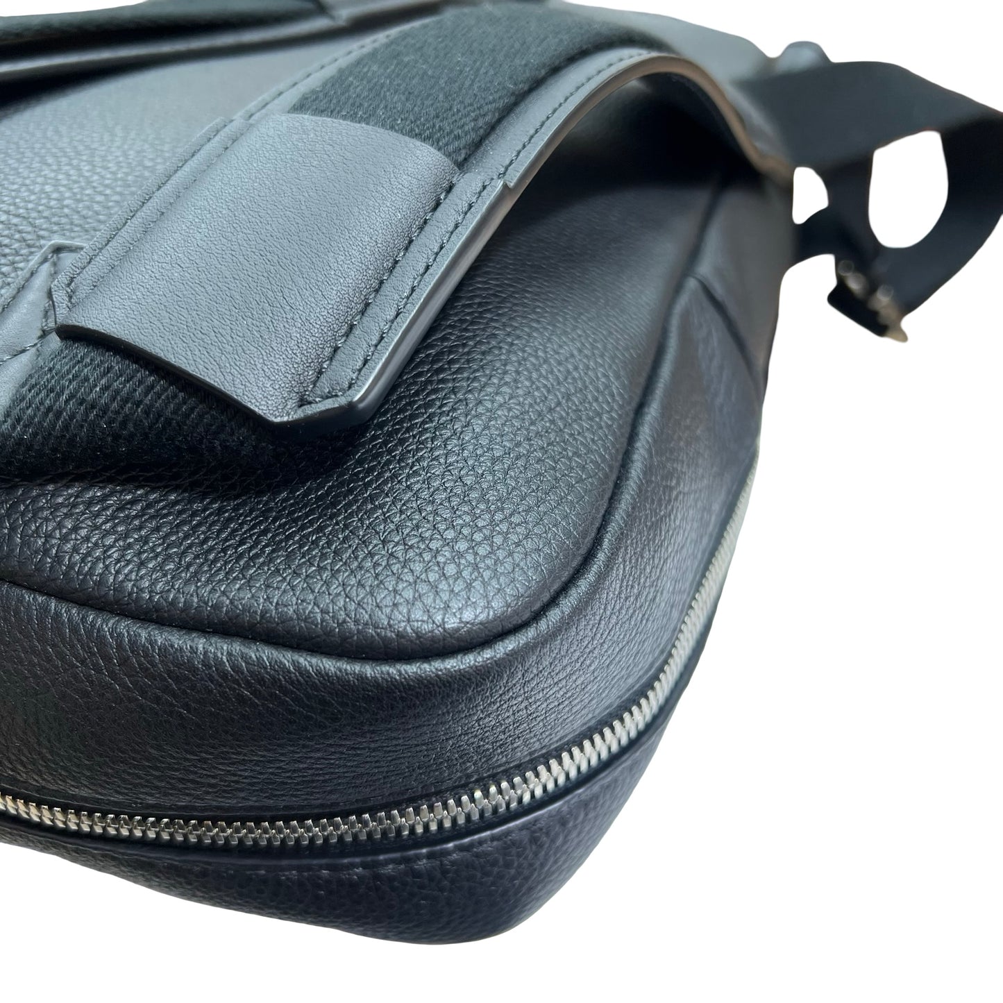 Used Loewe Military Backpack Black PHW