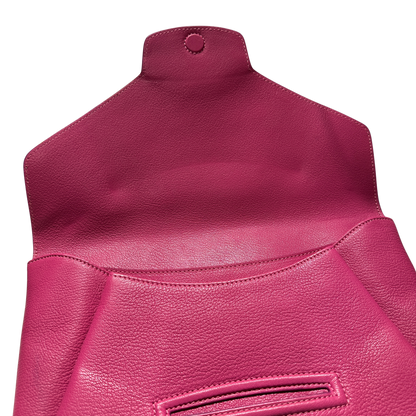 Used GIVENCHY Leather Antigona Envelope Pouch Pink