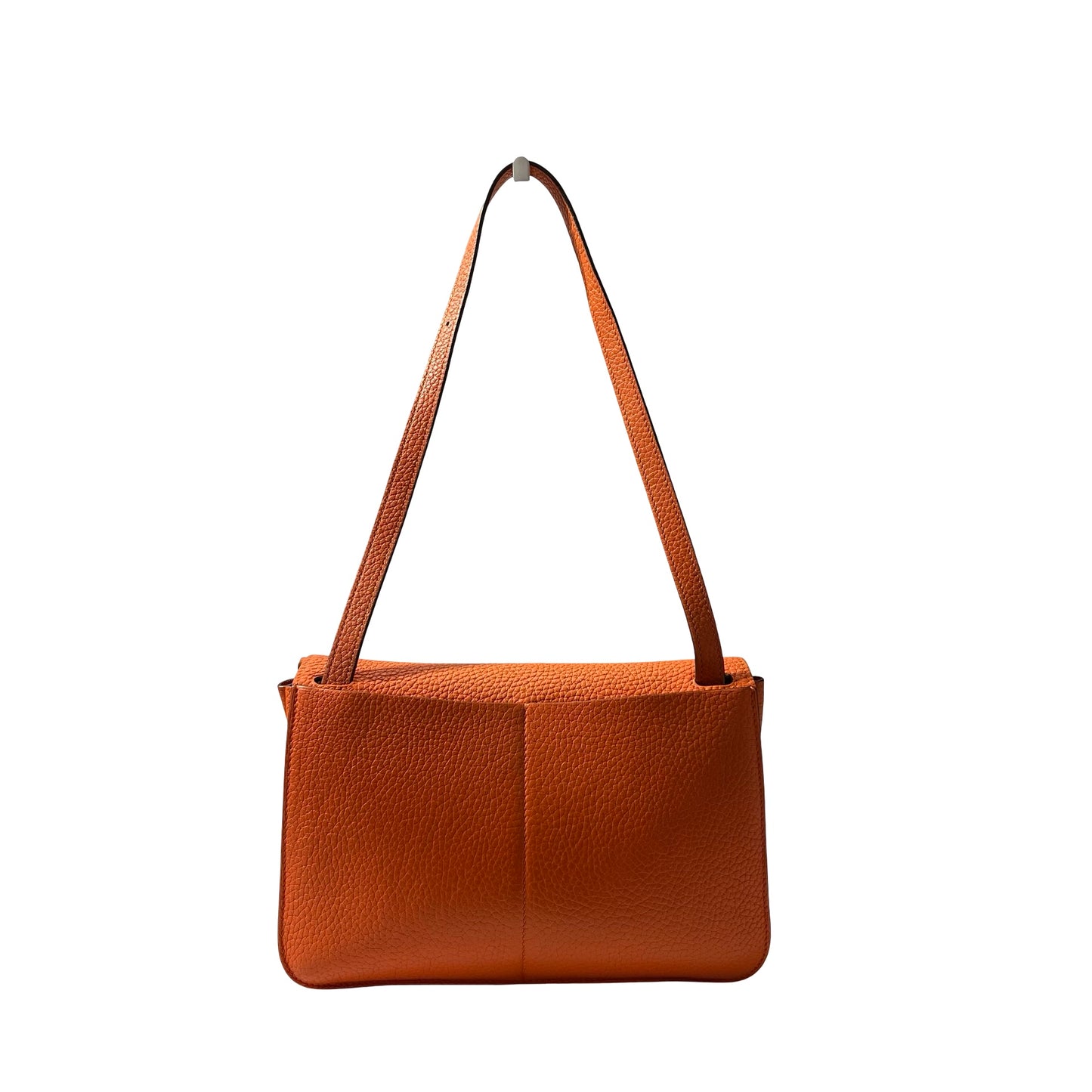 Used HERMÈS Halzan Shoulder Bag Orange (93)