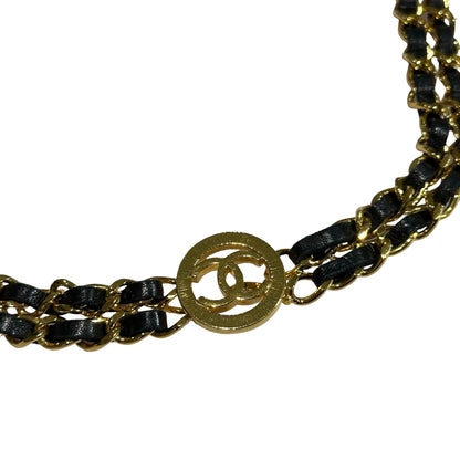 Used Chanel Belt Gold
