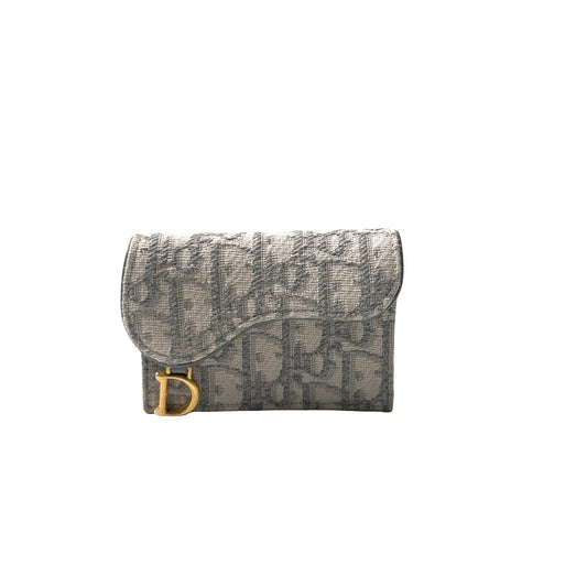 Used DIOR Canvas Cardholder Card holder