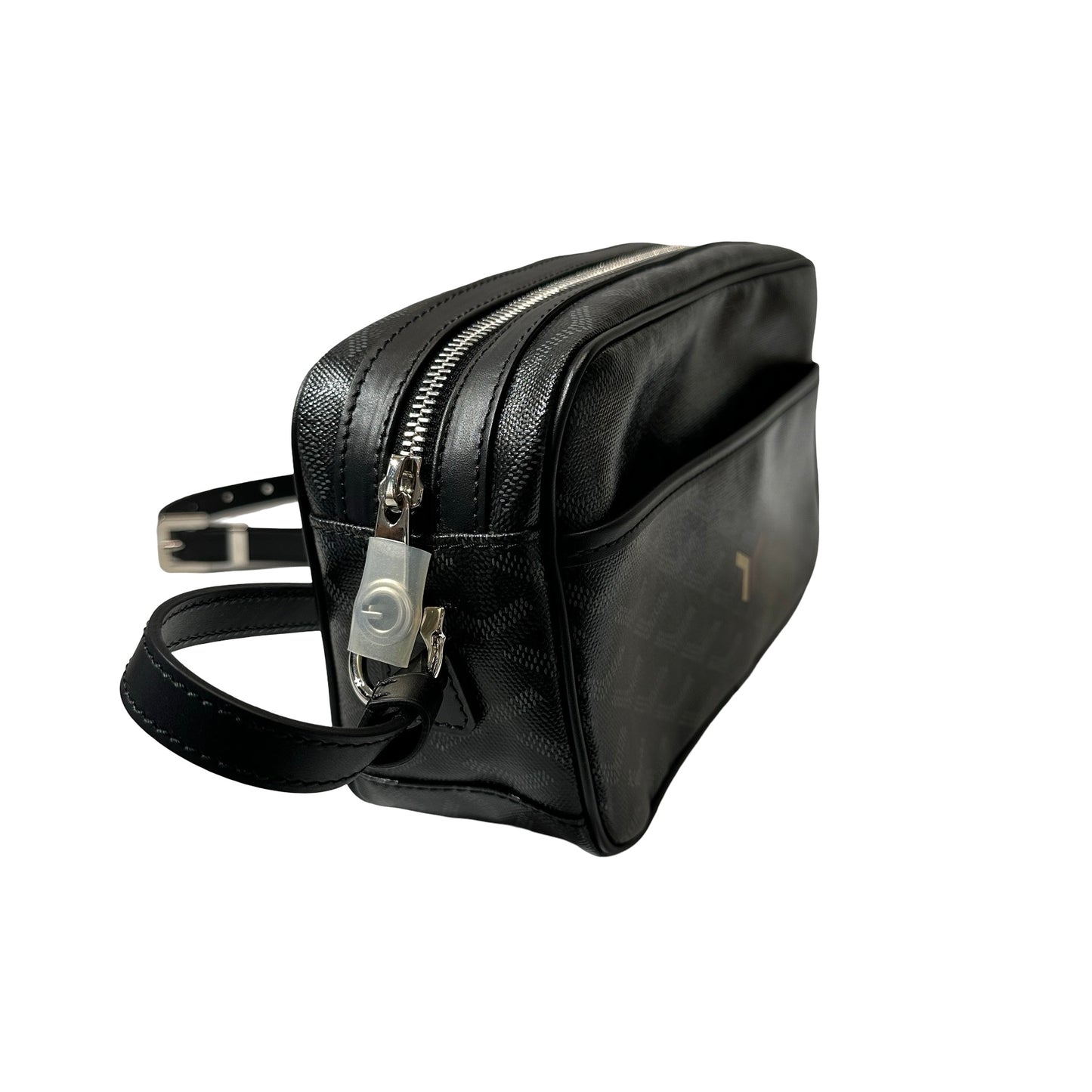 Used Goyard Canvas Coated Canvas Camera Camera Bag Black PHW