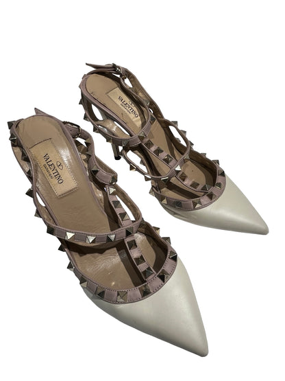 Used VALENTINO Heels Shoes Beige